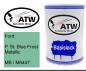 Preview: Ford, P. St. Blue Frost Metallic, MB / M6447: 500ml Lackdose, von ATW Autoteile West.